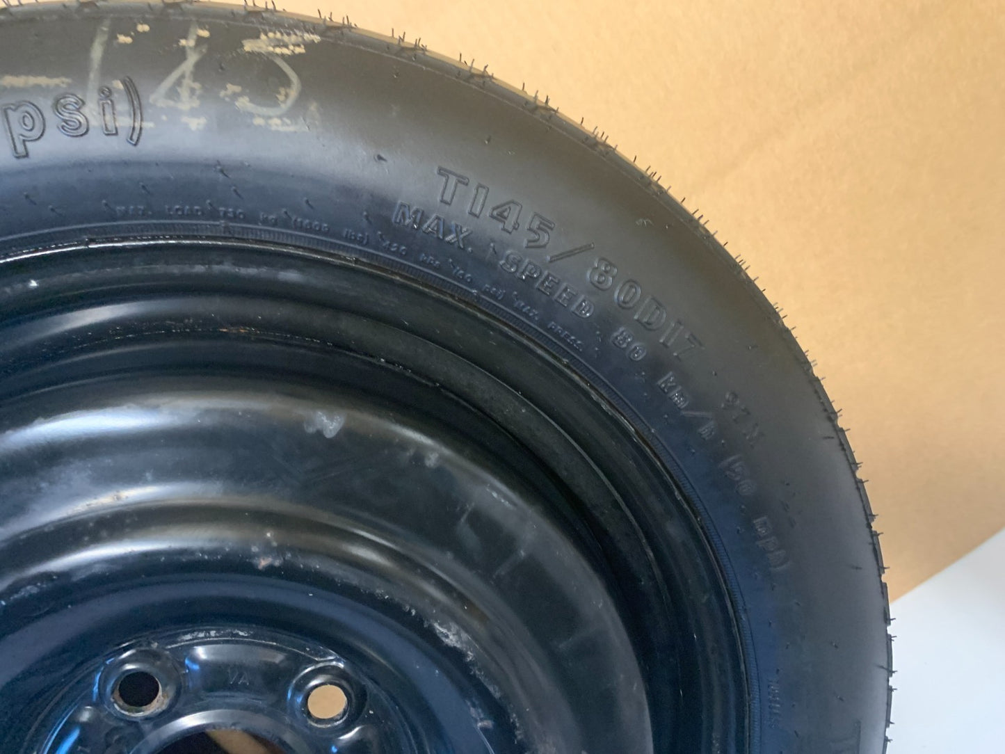2006-2022 Dodge Charger 17" Spare Tire Wheel Compact Donut T145/80D17