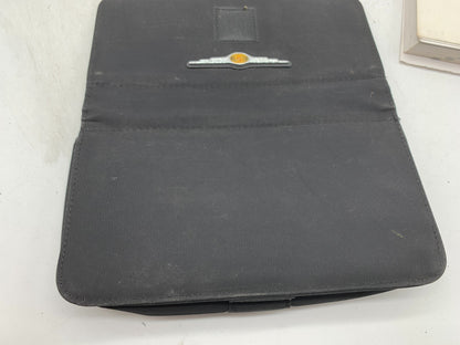 2007 Chrysler Pacifica Owners Manual with Case OEM D01B03009