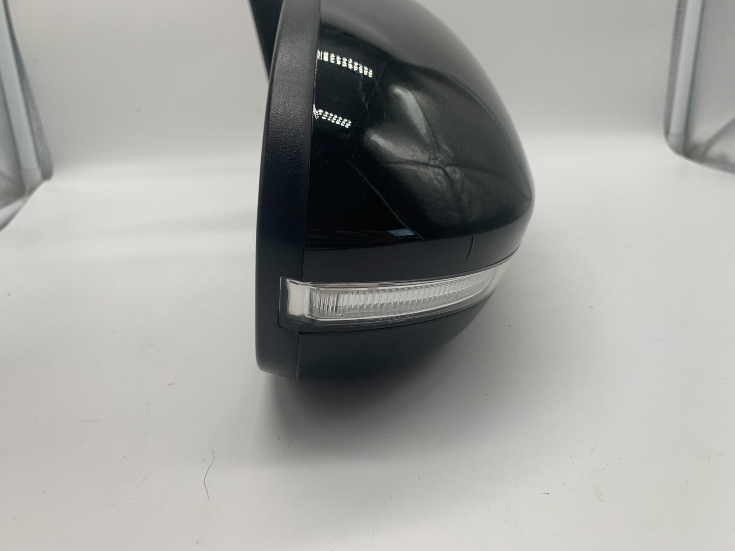 2016-2018 Hyundai Tucson Passenger Side View Power Door Mirror Black BSA OEM