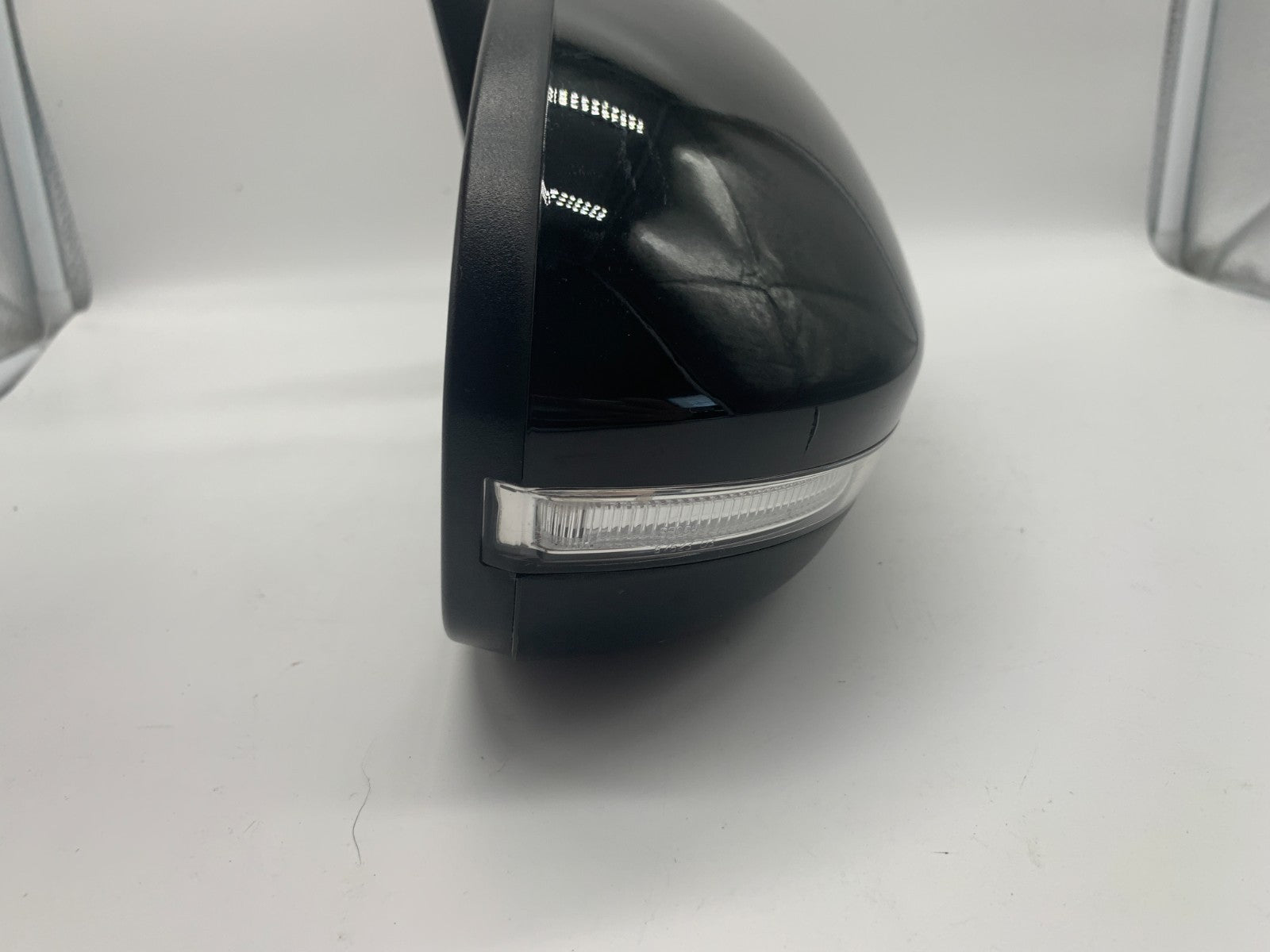 2016-2018 Hyundai Tucson Passenger Side View Power Door Mirror Black BSA OEM