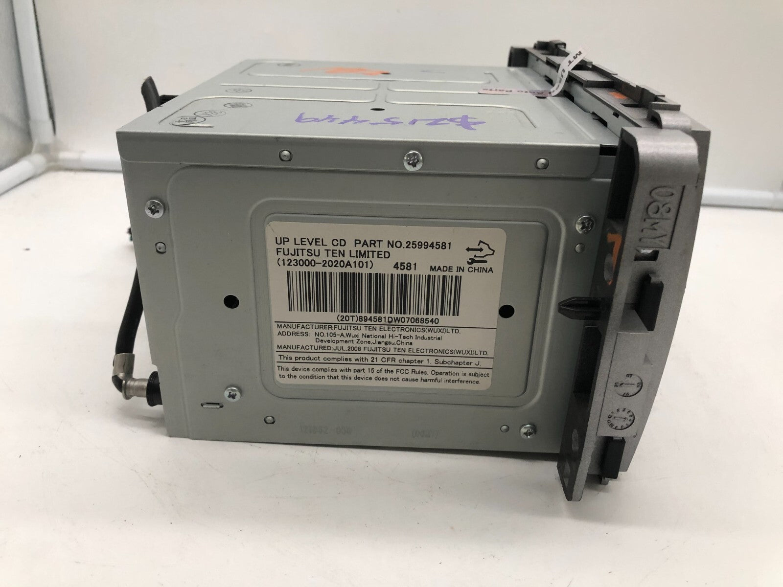 2009 Chevrolet Equinox AM FM CD Player Radio Receiver OEM D02B62005