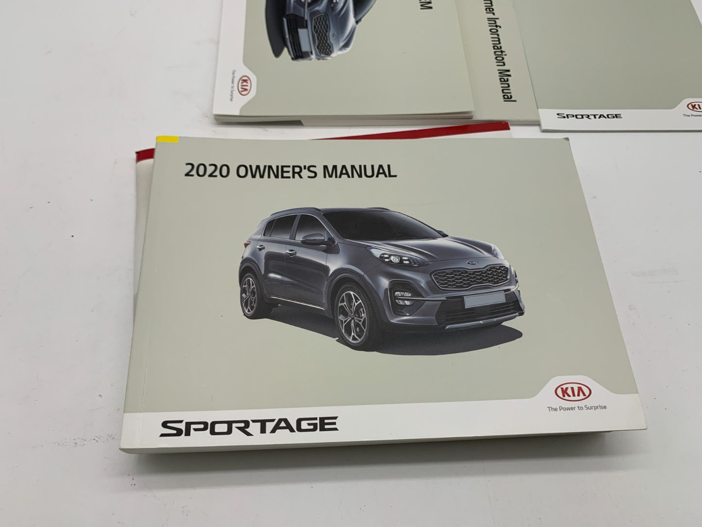2020 Kia Sportage Owners Manual Set OEM B04B27011
