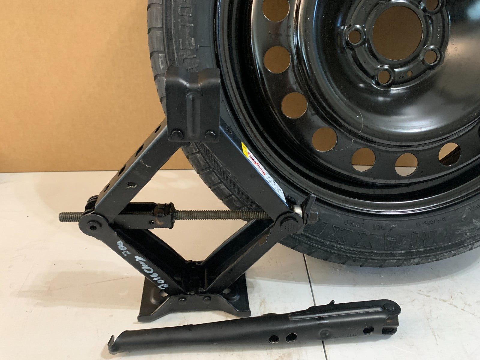 2015-2017 Chrysler 200 17" Spare Tire with Jack Kit Compact Donut T145/70R17
