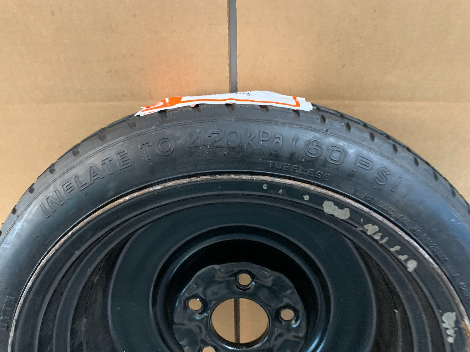 2004-2009 Mazda 3 Mazda3 15" Spare Tire Compact Donut T115/70D15 OEM