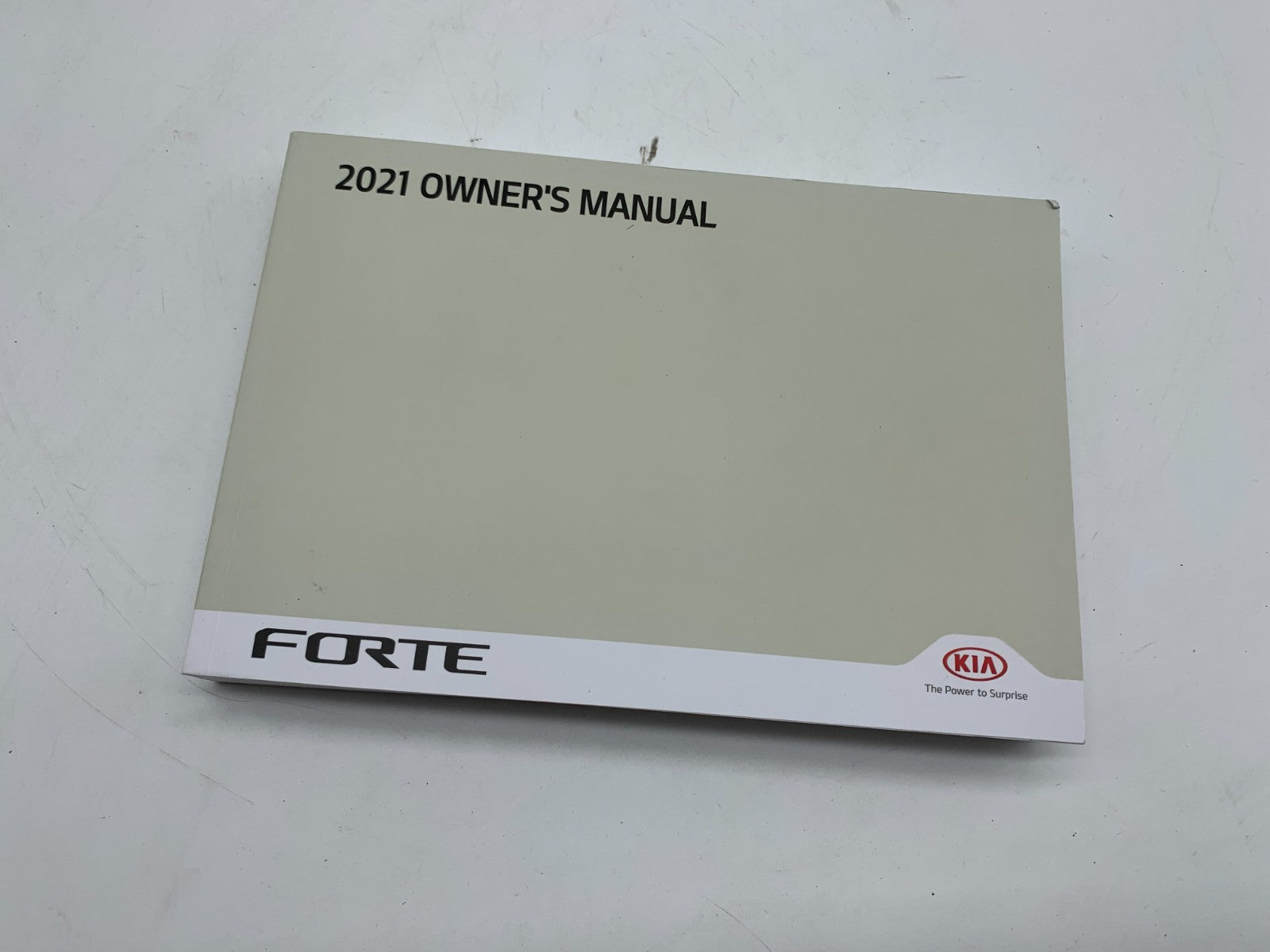 2021 Kia Forte Owners Manual Set OEM C03B56014