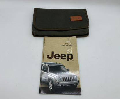2011 Jeep Patriot Owners Manual Set with Case OEM C03B50002