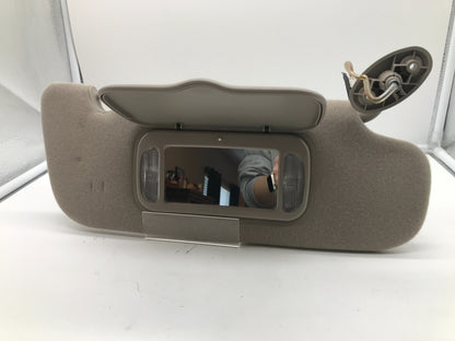 2002-2003 Jeep Liberty Passenger Sun Visor Gray Illumination OEM