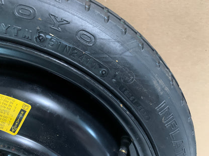 2010-2013 Mazda 3 Mazda3 15" Spare Tire Compact Donut T115/70D15 Emergency Spare