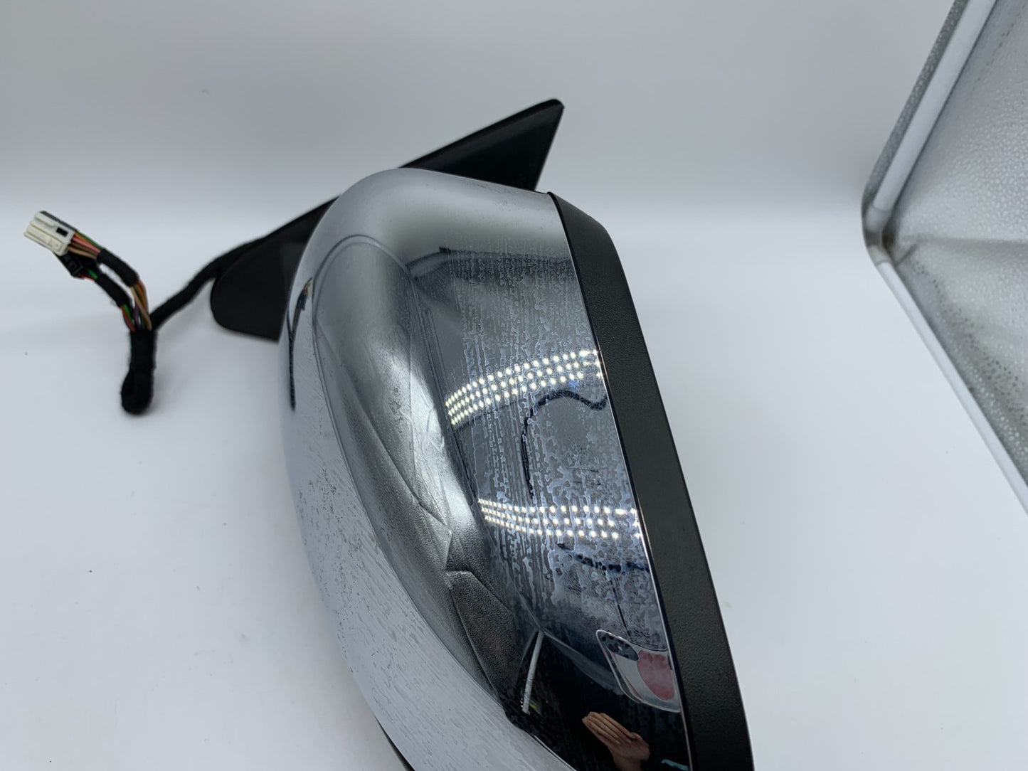 2011-2018 Jeep Grand Cherokee Driver Side Power Mirror Chrome BSA OEM C03B03003