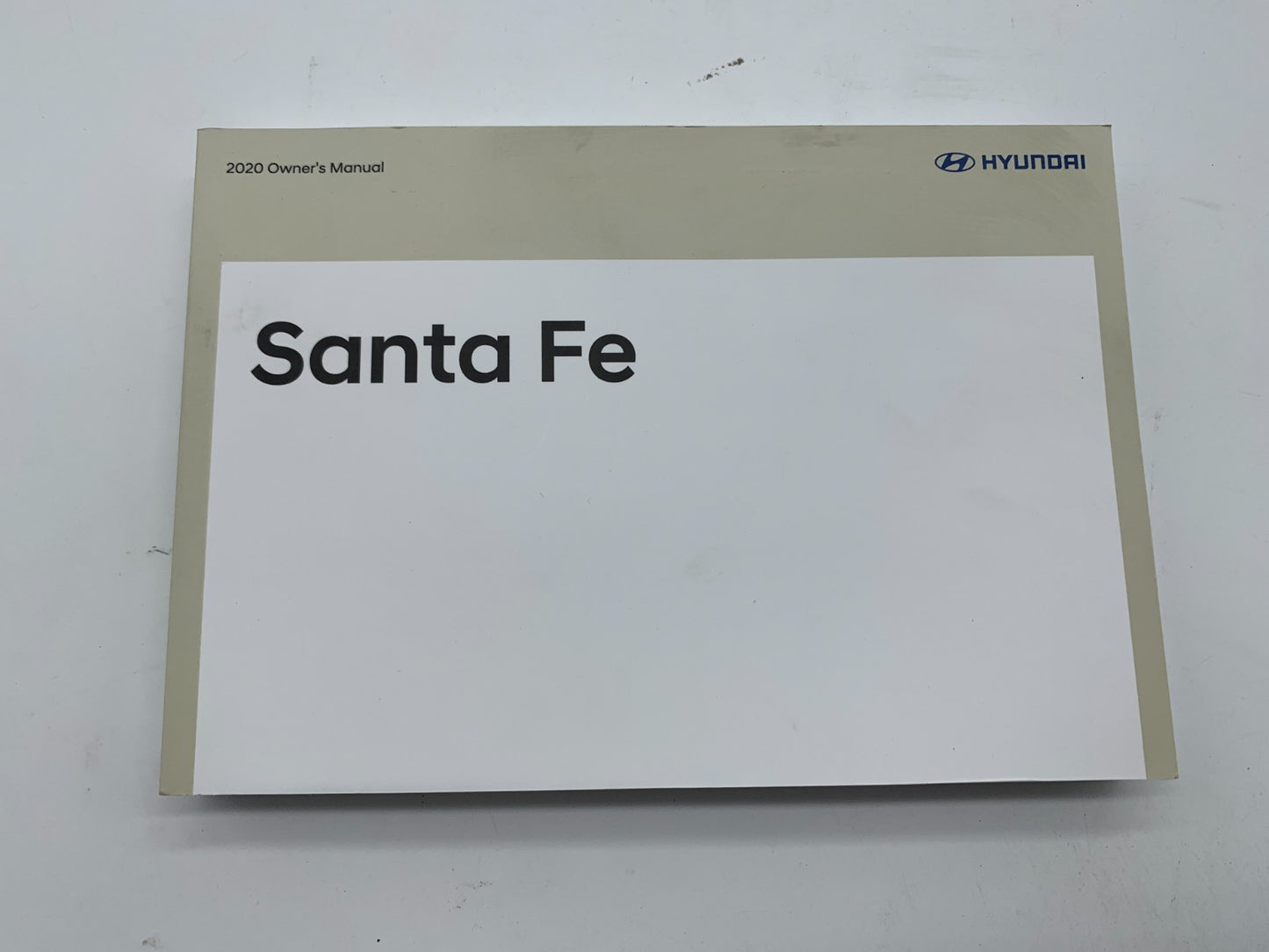 2020 Hyundai Santa FE Owners Manual Set with Case OEM C03B26051