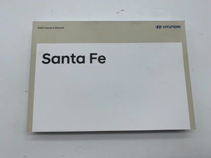 2020 Hyundai Santa FE Owners Manual Set with Case OEM C03B26051