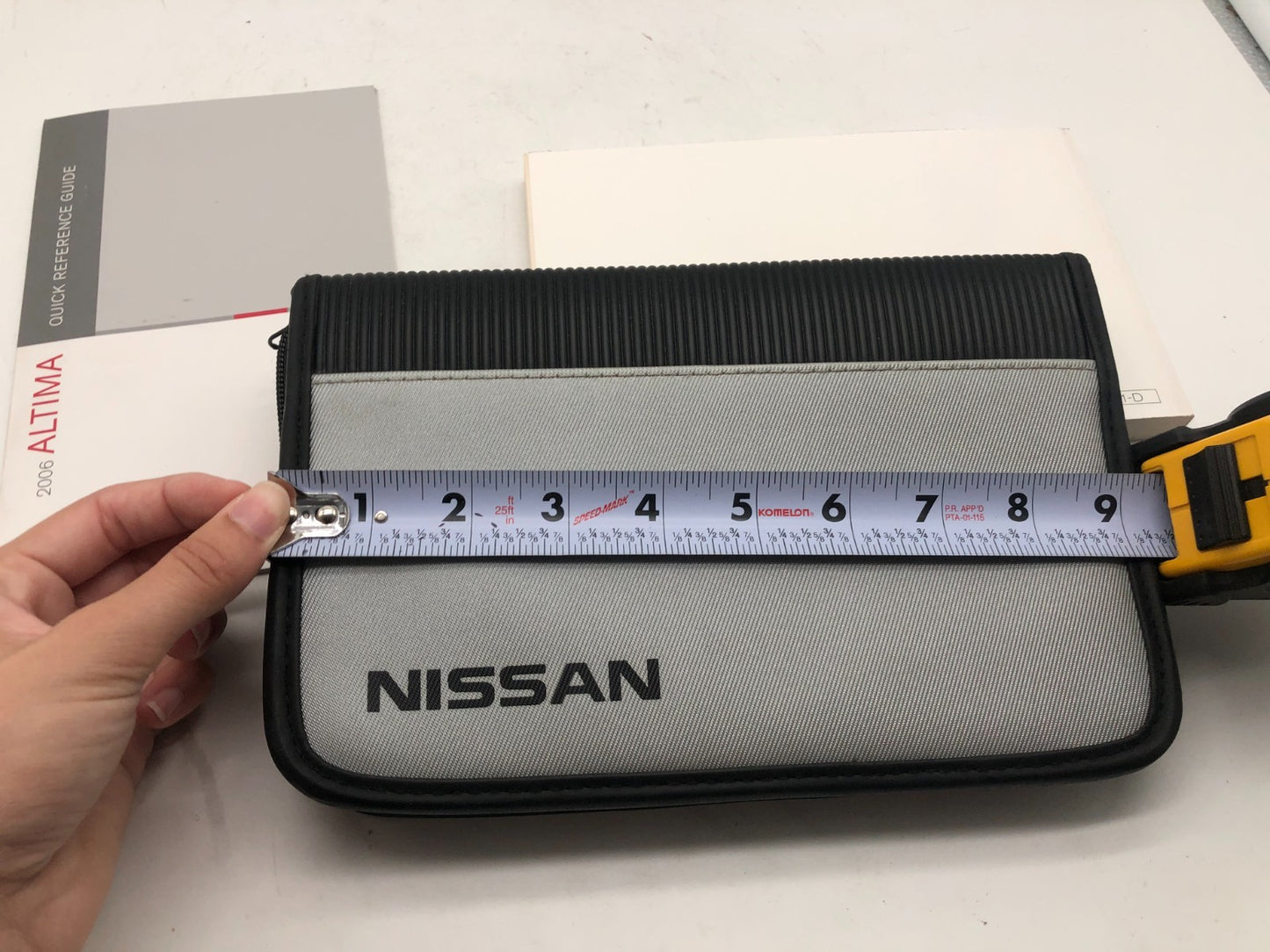 2006 Nissan Altima Owners Manual Set with Case OEM A01B05010