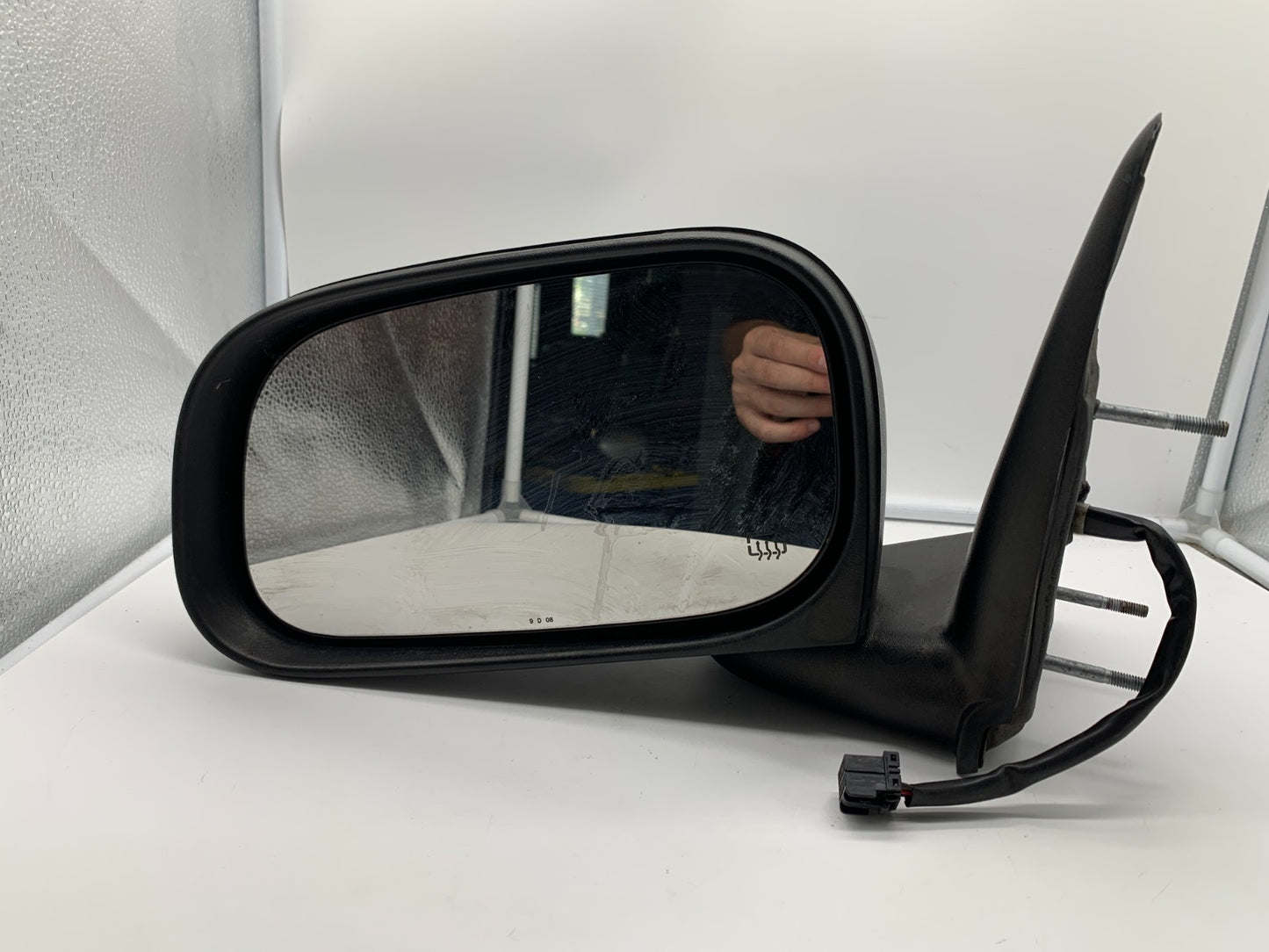 2004-2009 Dodge Durango Driver Side View Power Door Mirror Black OEM C01B31008