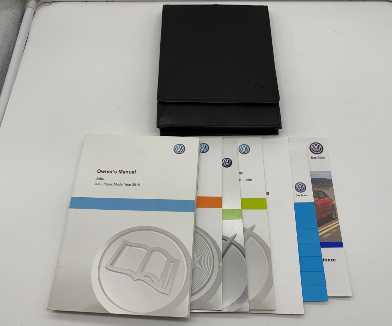2016 Volkswagen Jetta Owners Manual Set with Case OEM