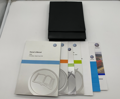 2016 Volkswagen Jetta Owners Manual Set with Case OEM