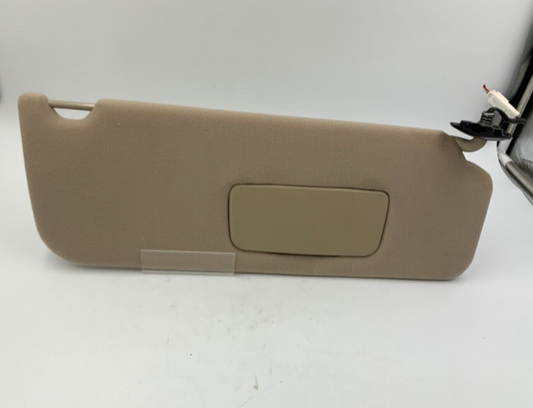 2011-2014 Toyota Sienna Passenger Sun Visor Tan Illuminated OEM C03B70006