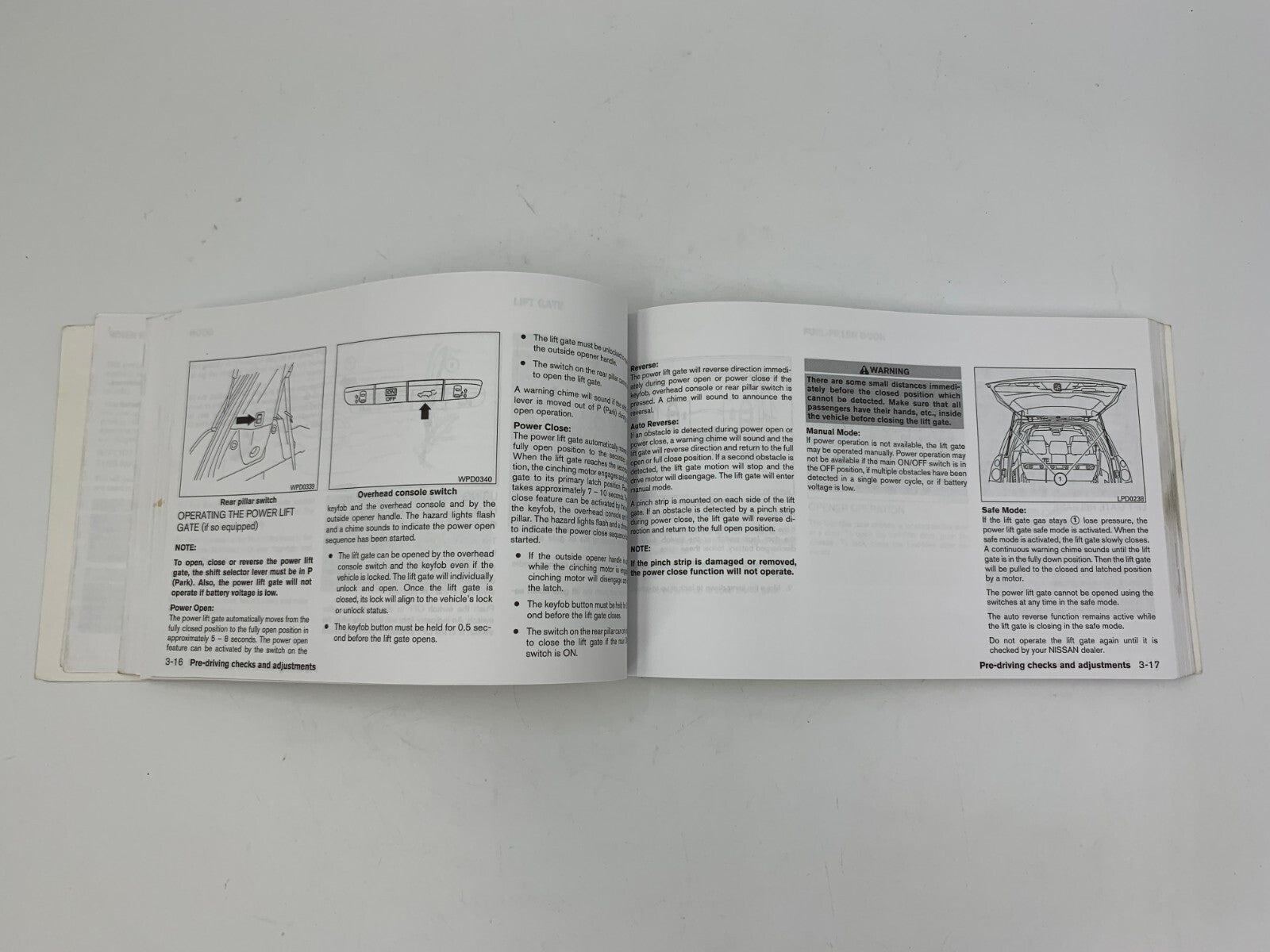 2007 Nissan Quest Owners Manual OEM B03B24009