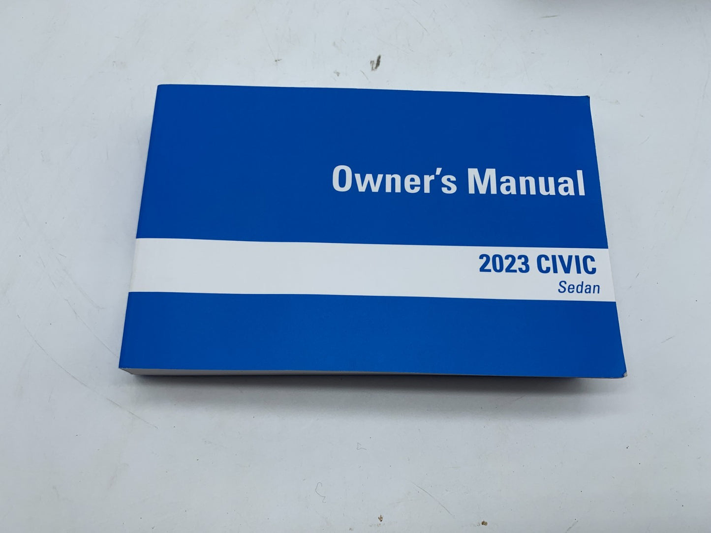 2023 Honda Civic Sedan Owners Manual Set with Case OEM C03B56017