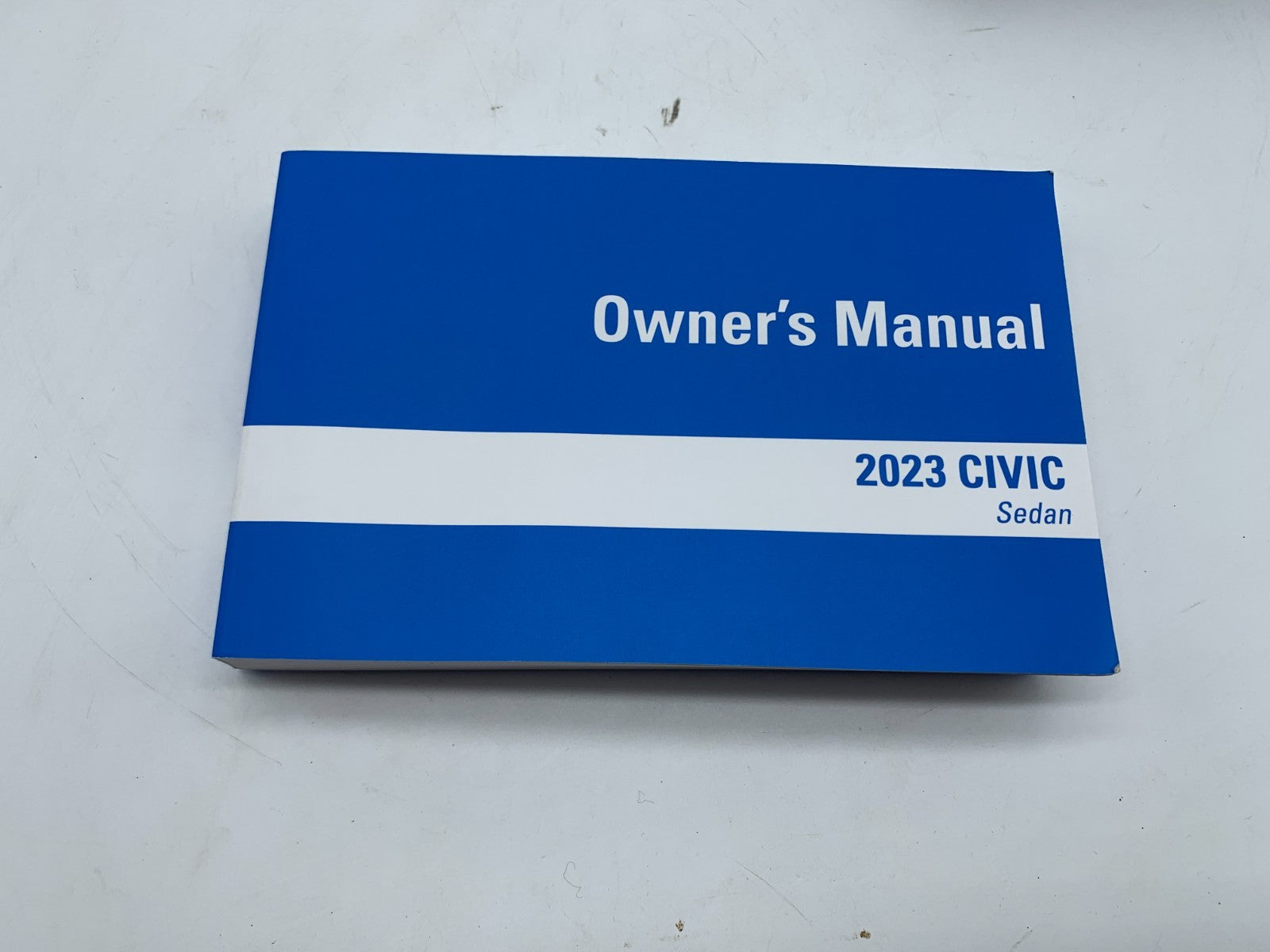 2023 Honda Civic Sedan Owners Manual Set with Case OEM C03B56017