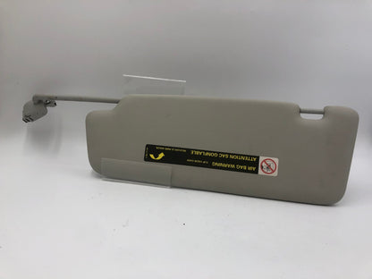 2009-2012 Audi A4 Passenger Sun Visor Sunvisor Gray Illuminated OEM D01B29073