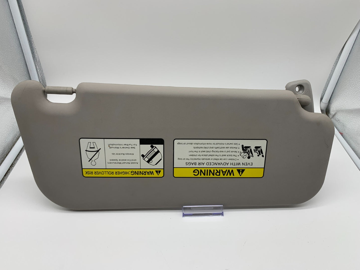 2010-2013 Kia Soul Driver Sun Visor Gray OEM C04B51005