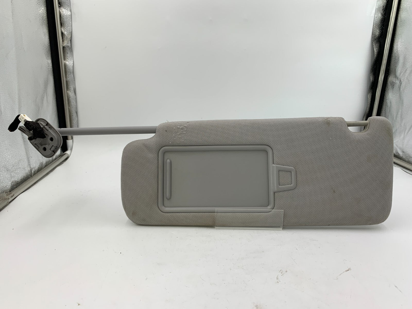 2015-2019 Hyundai Sonata Driver Sun Visor Gray Illumination OEM B02B16072