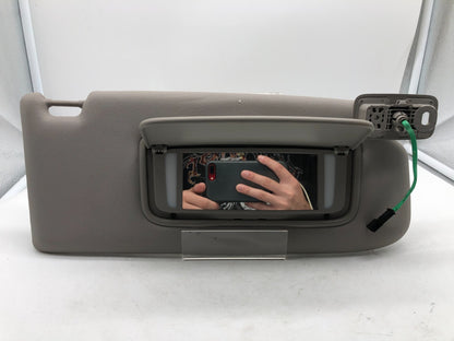 2007-2011 Volvo S40 Passenger Sun Visor Sunvisor Gray Illumination OEM A02B04002