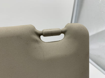 2008-2015 Nissan Rogue Passenger Visor Sunvisor Beige Illumination OEM C02B23063