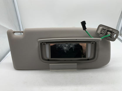 2007-2011 Volvo S40 Passenger Sun Visor Sunvisor Gray Illumination OEM A04B01009