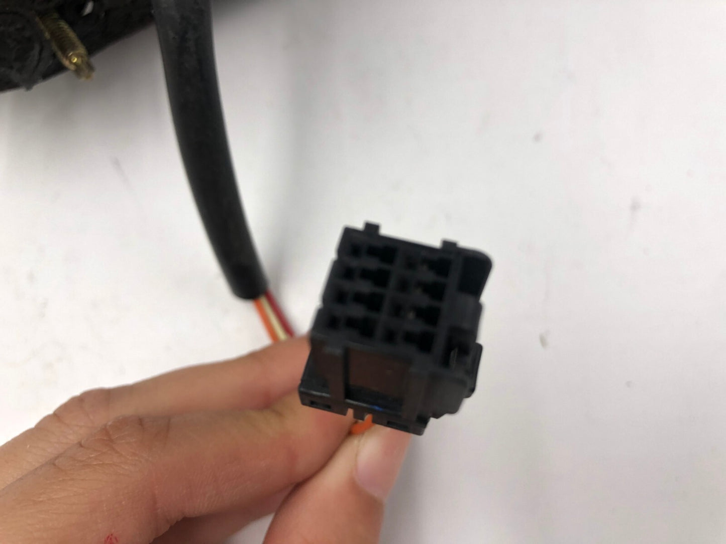 2002-2007 Jeep Liberty Passenger Side Power Door Mirror Black OEM A01B38003