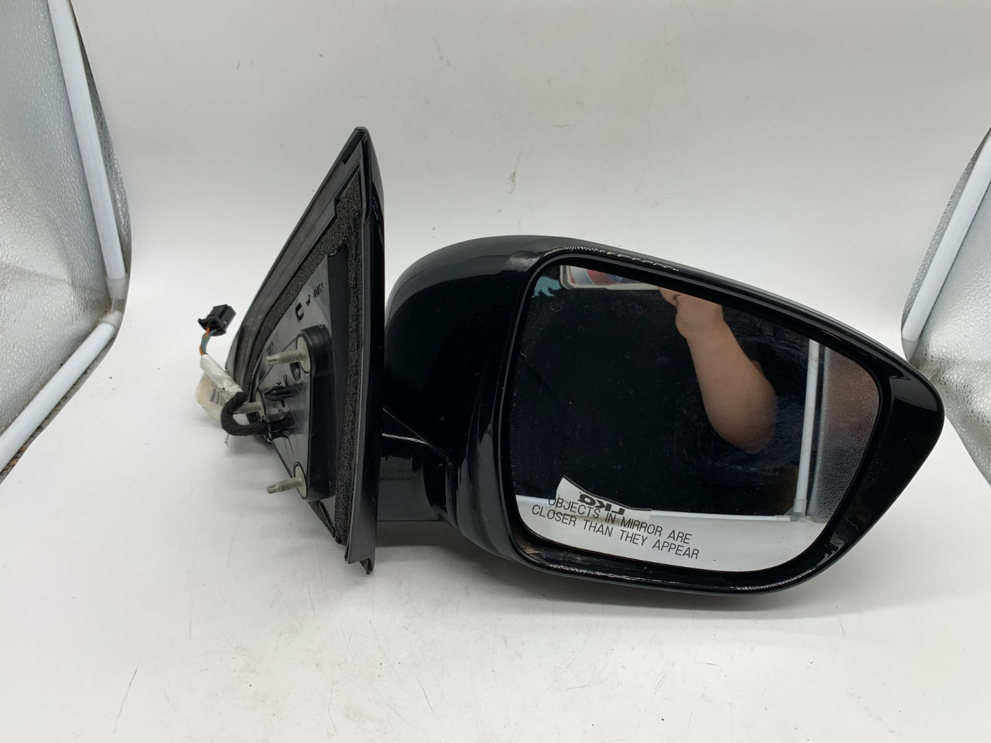 2017 Nissan Pathfinder Passenger Side Power Door Mirror Black OEM C03B28046