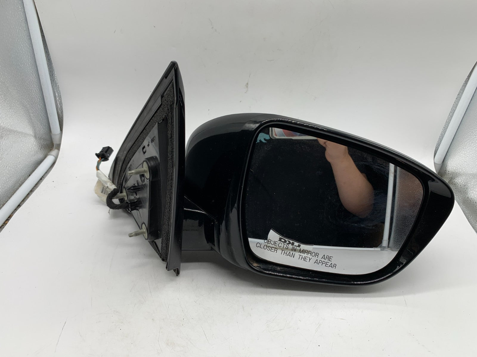 2017 Nissan Pathfinder Passenger Side Power Door Mirror Black OEM C03B28046