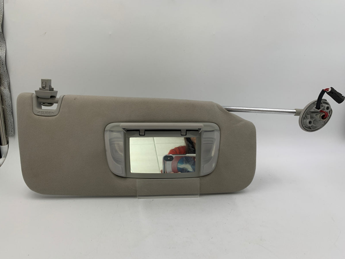 2015-2023 Subaru Legacy Passenger Sun Visor Beige Illuminated OEM C02B22048