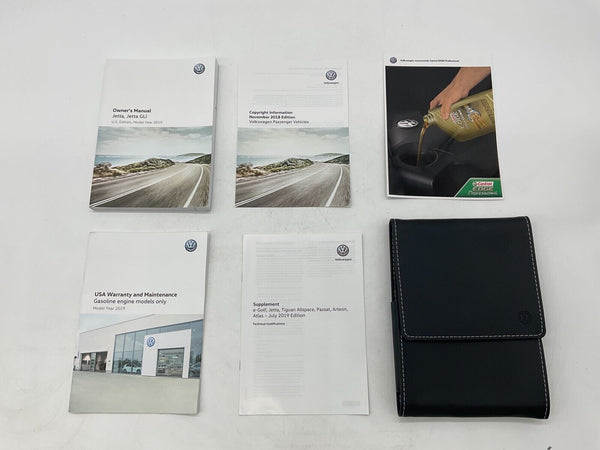 2019 Volkswagen Jetta Jetta GLI Owners Manual Set with Case OEM H04B22011