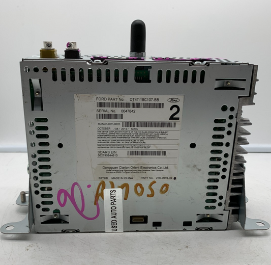 2013-2014 Ford Edge AM FM CD Player Radio Receiver OEM A04B15006