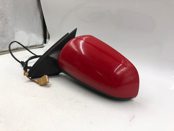 2002-2008 Audi A4 Driver Side View Power Door Mirror Red OEM P04B07003