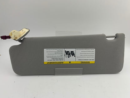 2010-2017 BMW 535i GT Passenger Sun Visor Gray Illuminated OEM B04B19012
