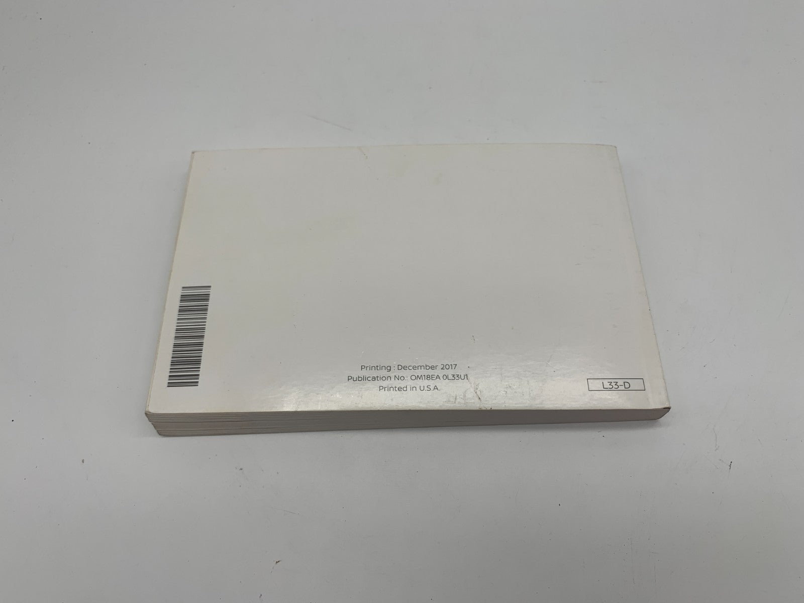 2018 Nissan Altima Owners Manual Set With Case OEM