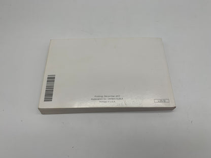 2018 Nissan Altima Owners Manual Set With Case OEM