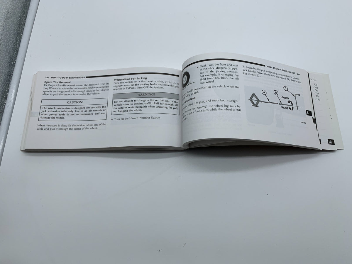 2006 Jeep Cherokee Owners Manual Set OEM A04B12004