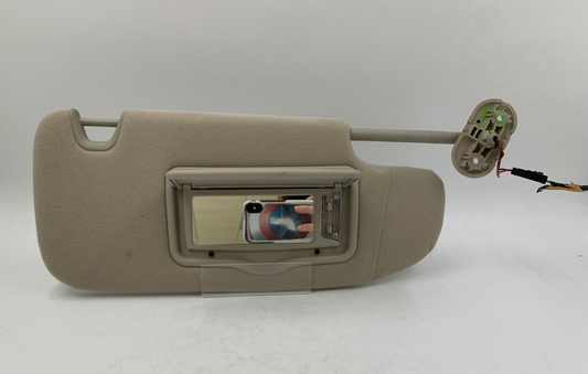 2006-2009 Mercury Milan Passenger Sun Visor Gray Illumination OEM C04B03002