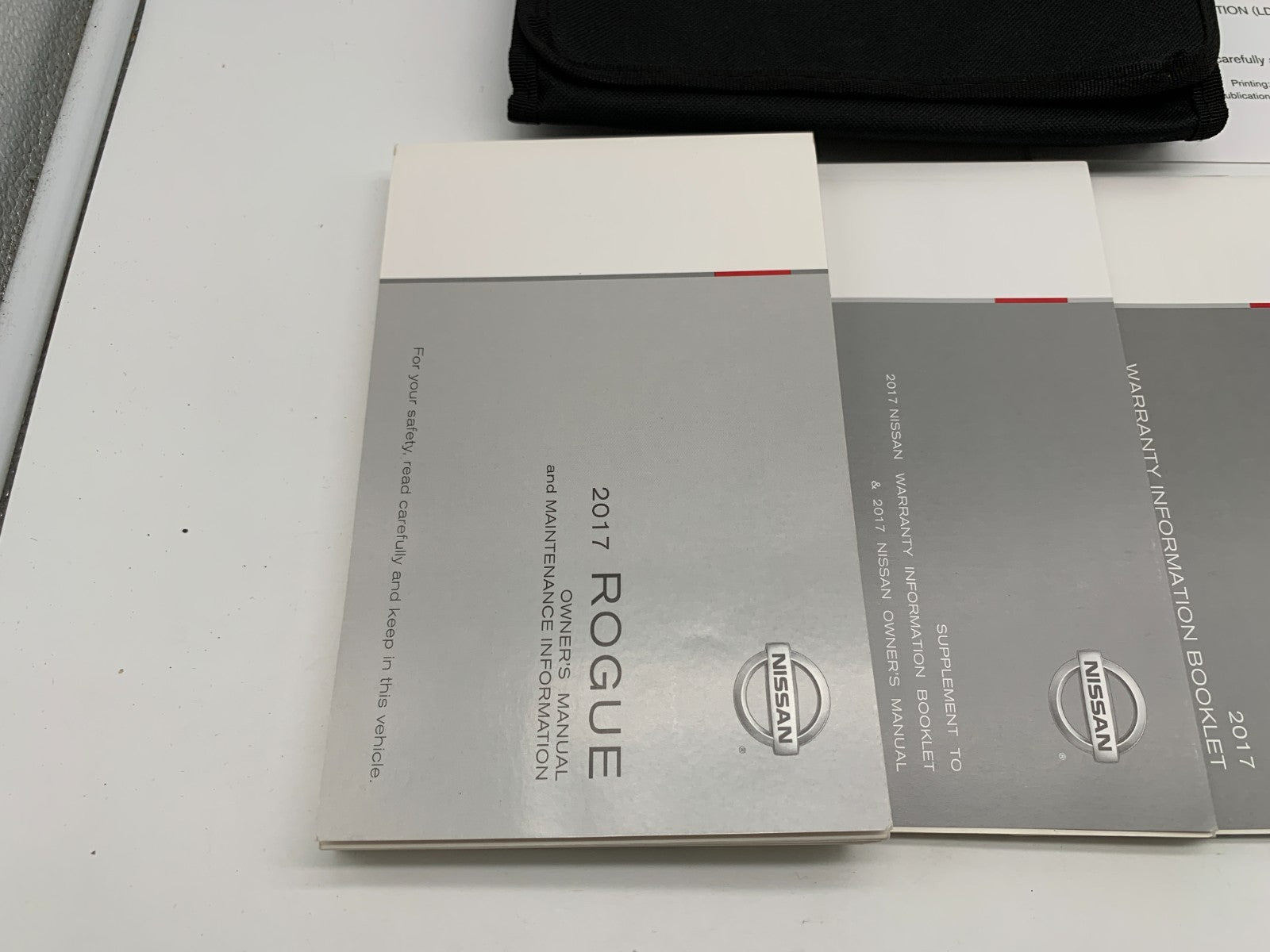 2016 Nissan Rogue Owners Manual Set with Case OEM B04B27013