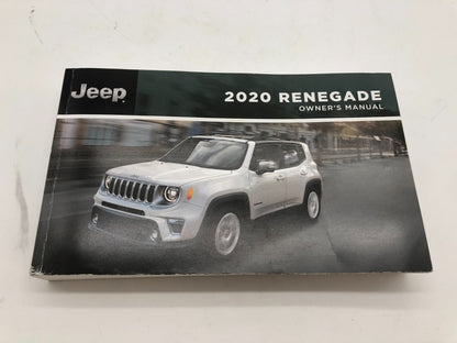 2020 Jeep Renegade Owners Manual Set OEM C01B53025