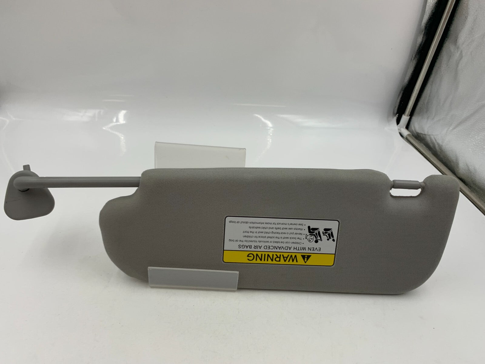 2011-2016 Kia Optima Passenger Sun Visor Gray OEM D04B67003