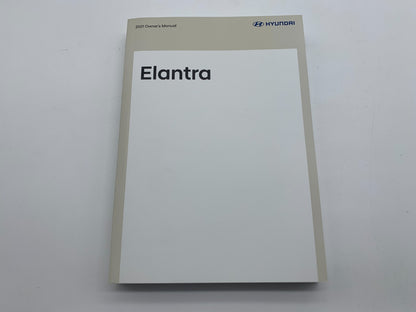 2021 Hyundai Elantra Owners Manual Set with Case OEM C02B47010