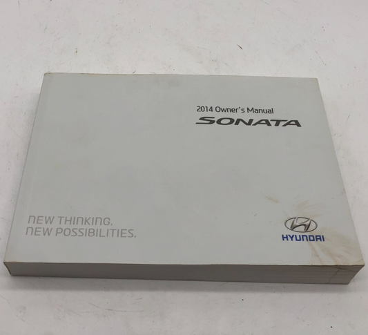 2014 Hyundai Sonata Owners Manual OEM D02B03013