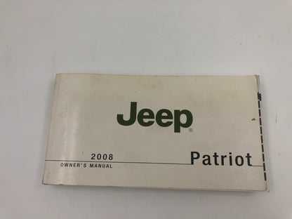 2008 Jeep Patriot Owners Manual Set OEM R01B11007