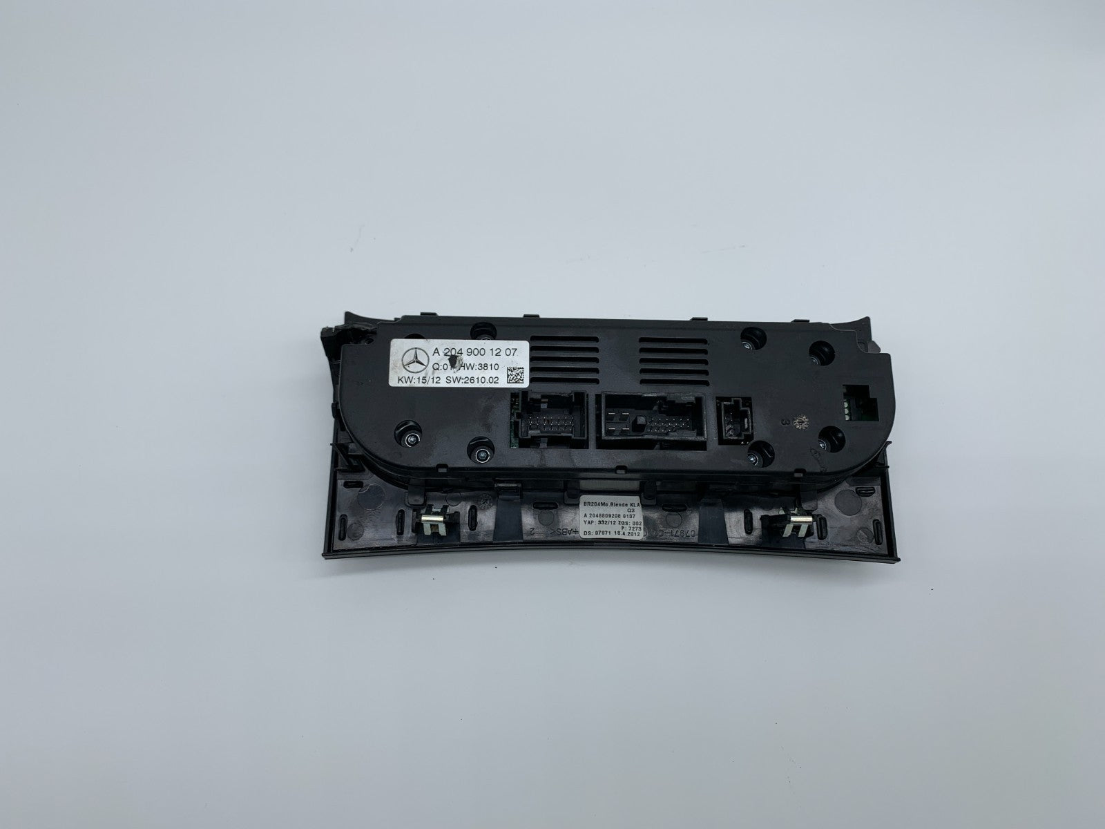 2012-2016 Mercedes-Benz CLS550 218 AC Heater Climate Control OEM B04B48003