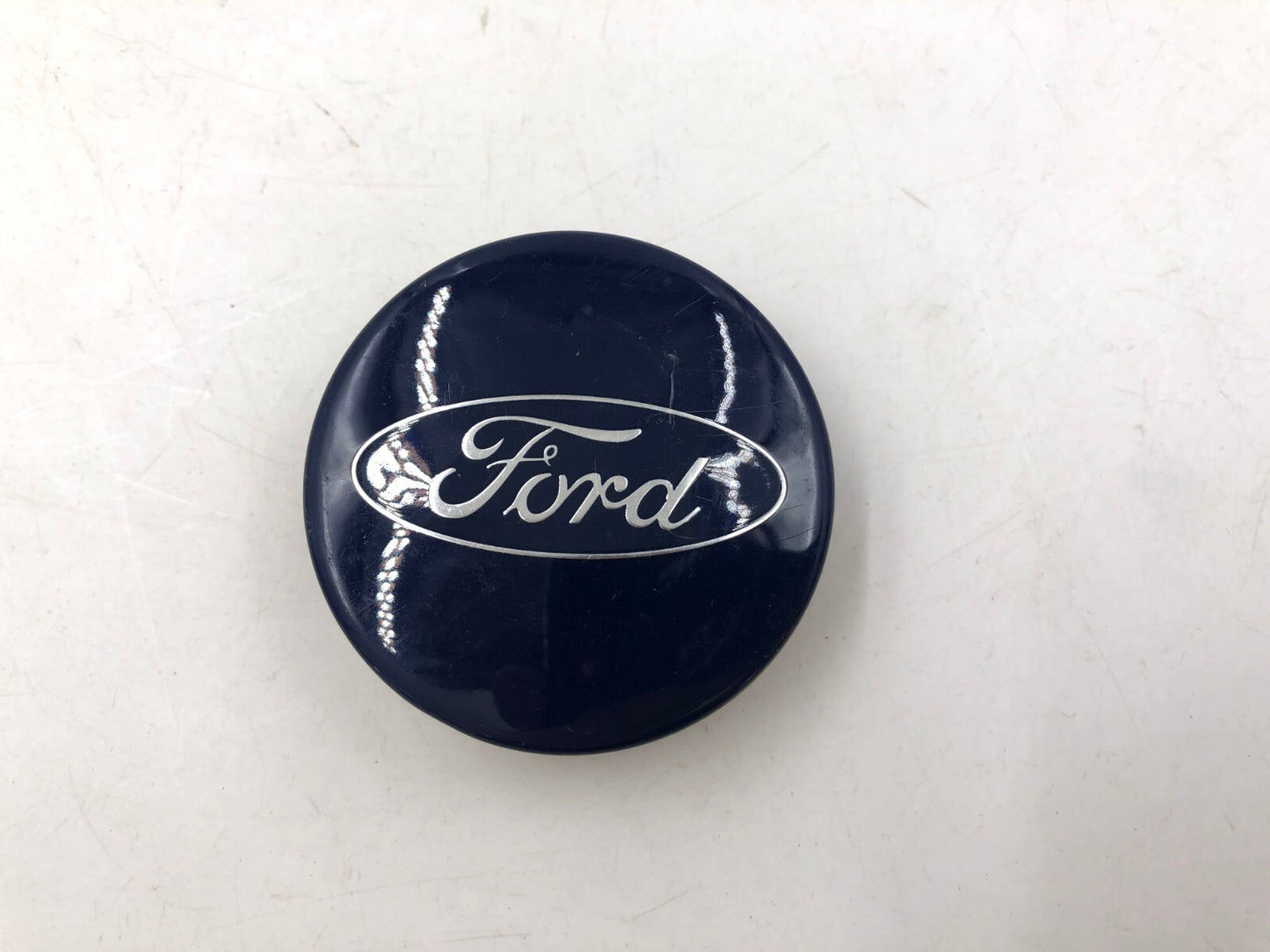 2013-2019 Ford Rim Wheel Center Cap Set of 4 Blue 2 inch OEM B03B34022