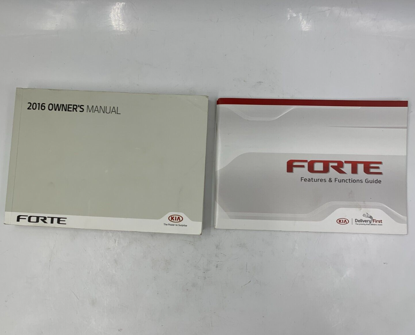 2016 Kia Forte Owners Manual Set OEM D04B12038
